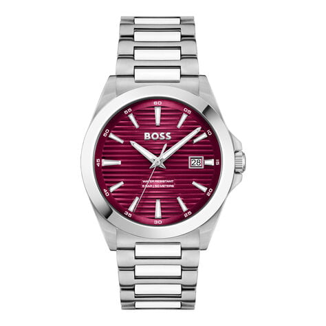 Montre Hugo Boss Boss Strike Bordeaux - Montres Homme | Histoire d’Or