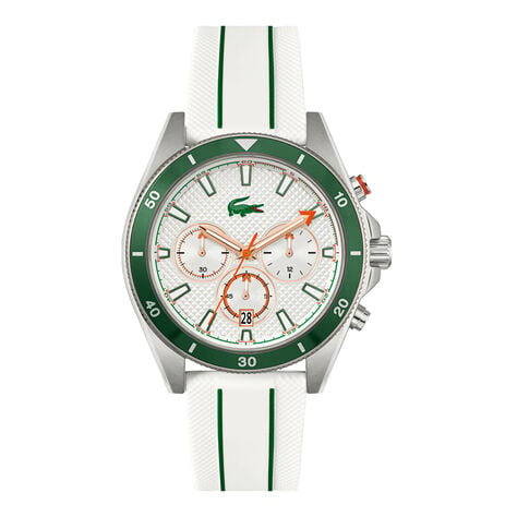 Montre Lacoste Mainsail Blanc - Montres Homme | Histoire d’Or