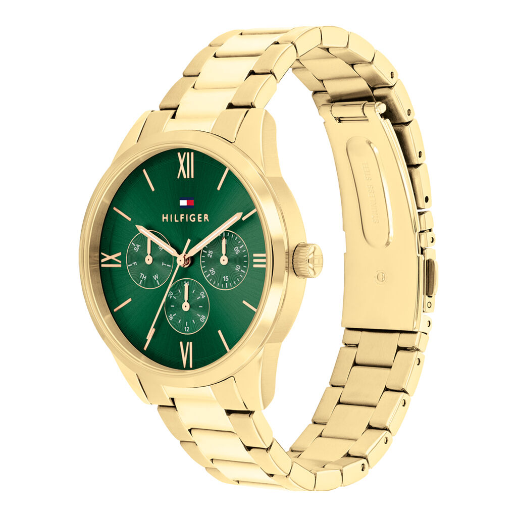 Montre Tommy Hilfiger Camille Vert - Montres Femme | Histoire d’Or