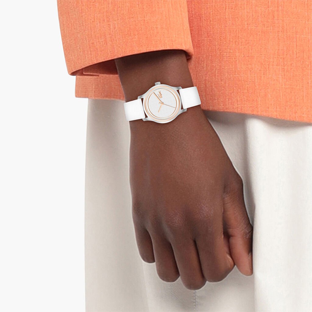 Montre Lacoste Elyse Blanc - Montres Femme | Histoire d’Or