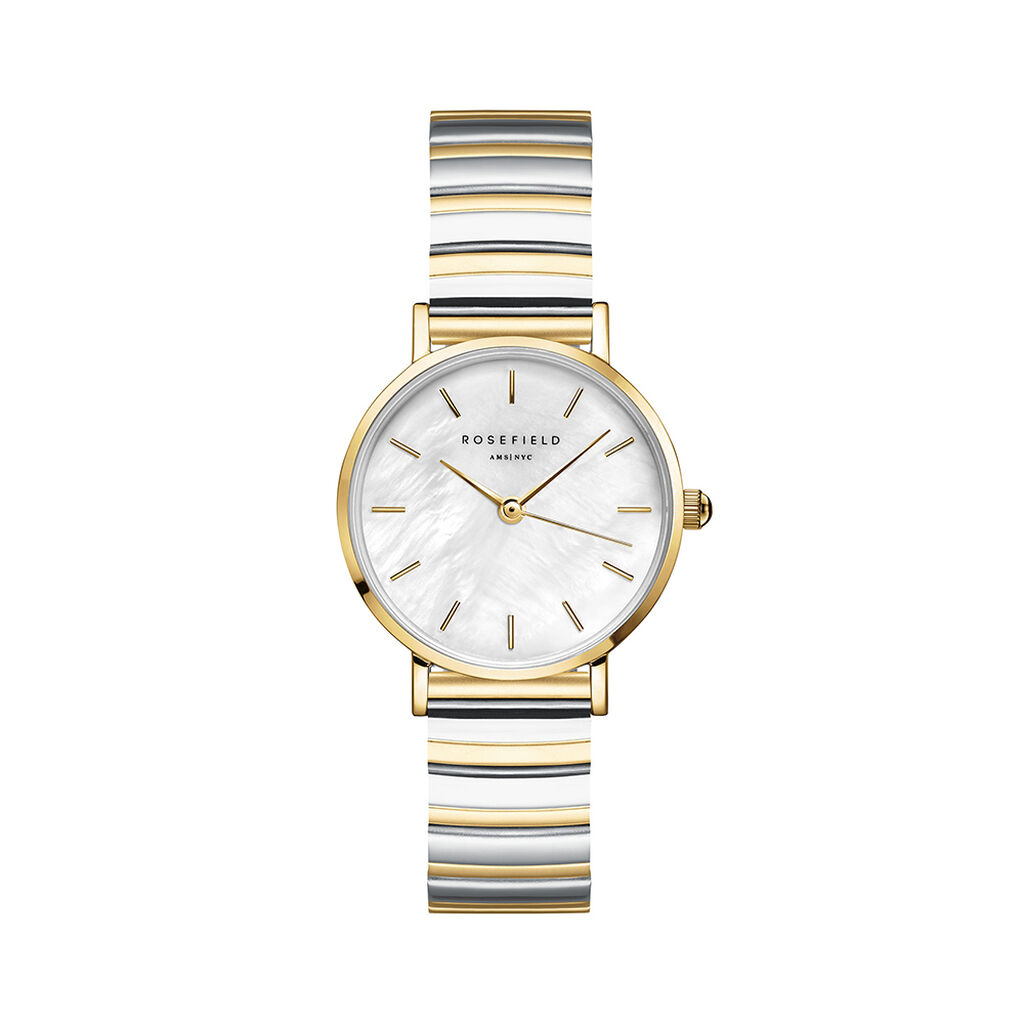 Montre Rosefield Small Edit Nacre Blanche - Montres Femme | Histoire d’Or