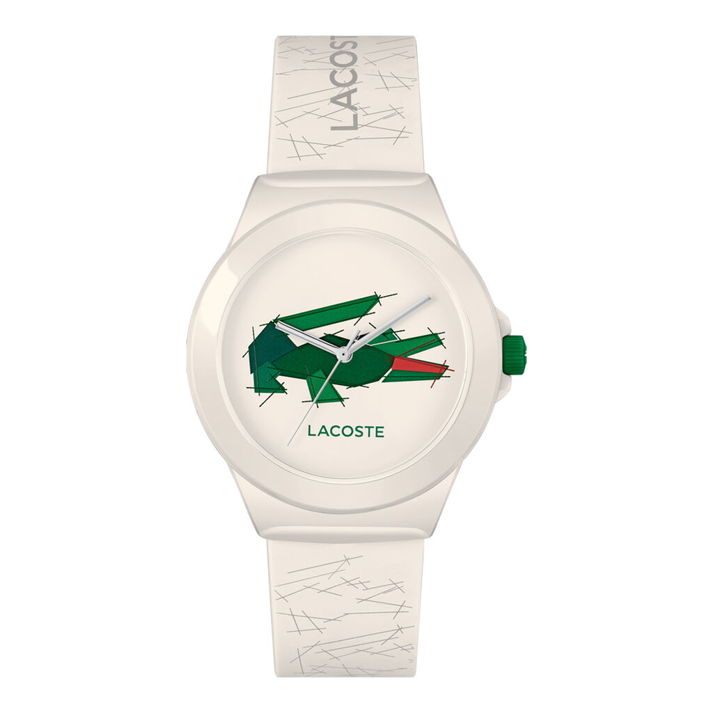 Montre Lacoste Neocroc Blanc - Montres Femme | Histoire d’Or