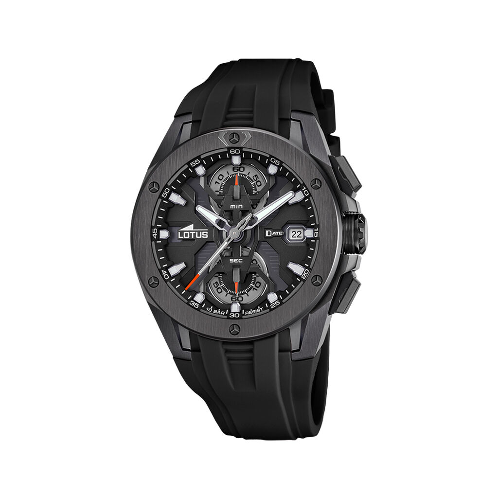 Montre Lotus Vortex Noir - Montres Homme | Histoire d’Or