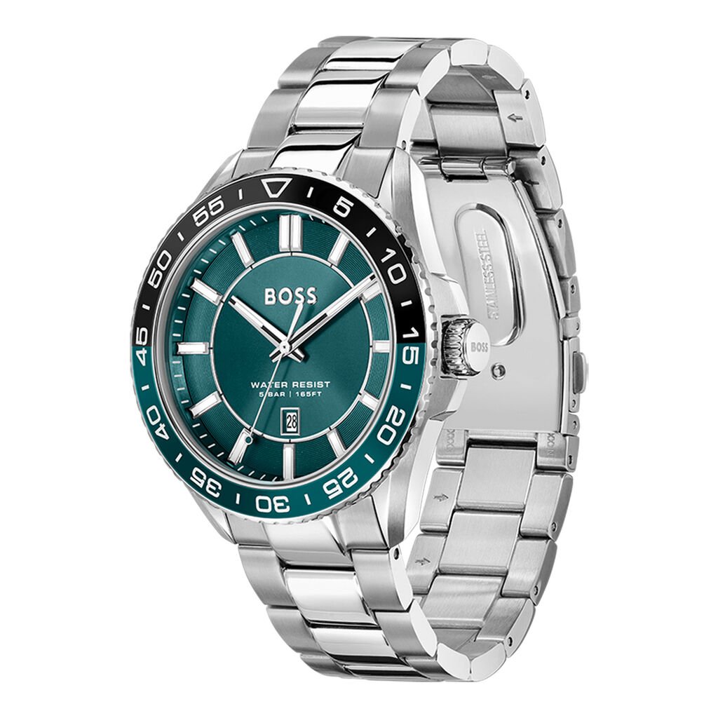 Montre Boss Runner Vert - Montres Homme | Histoire d’Or