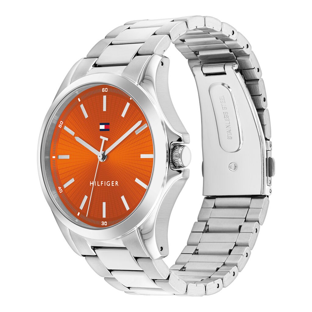 Montre Tommy Hilfiger Bruce Orange - Montres Homme | Histoire d’Or