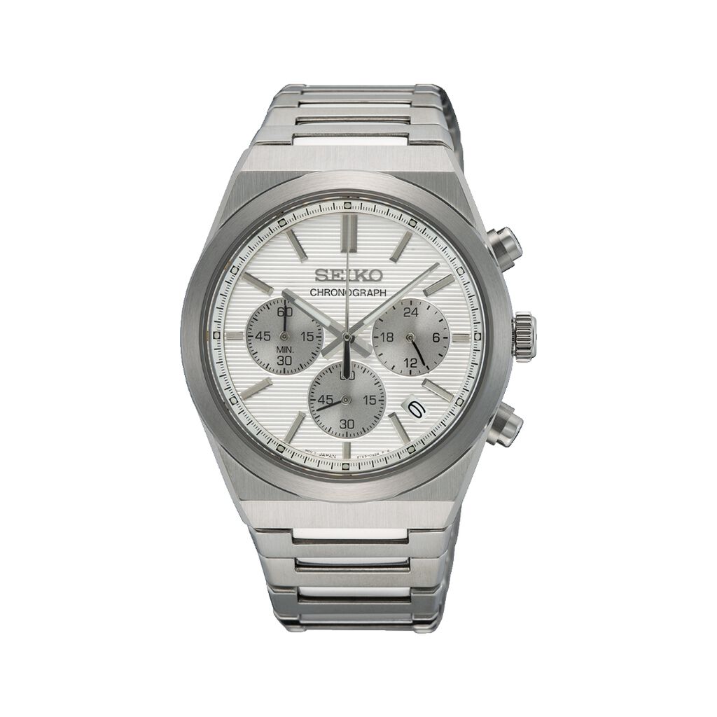 Montre Seiko Sport Blanc - Montres Homme | Histoire d’Or