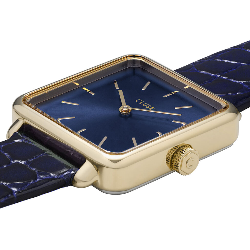 Montre Cluse La Tetragone Bleu - Montres Femme | Histoire d’Or