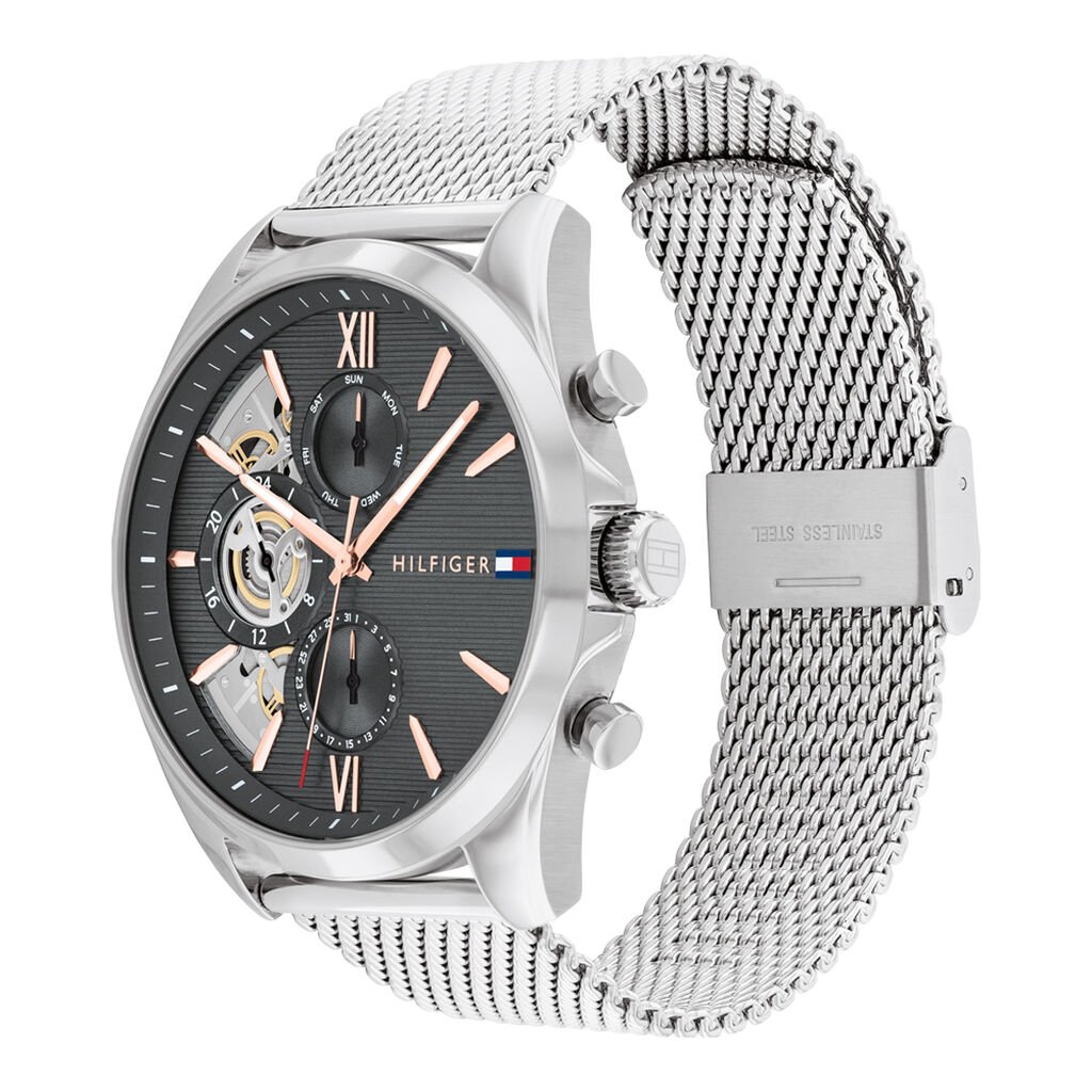 Montre Tommy Hilfiger Baker Gris - Montres Homme | Histoire d’Or