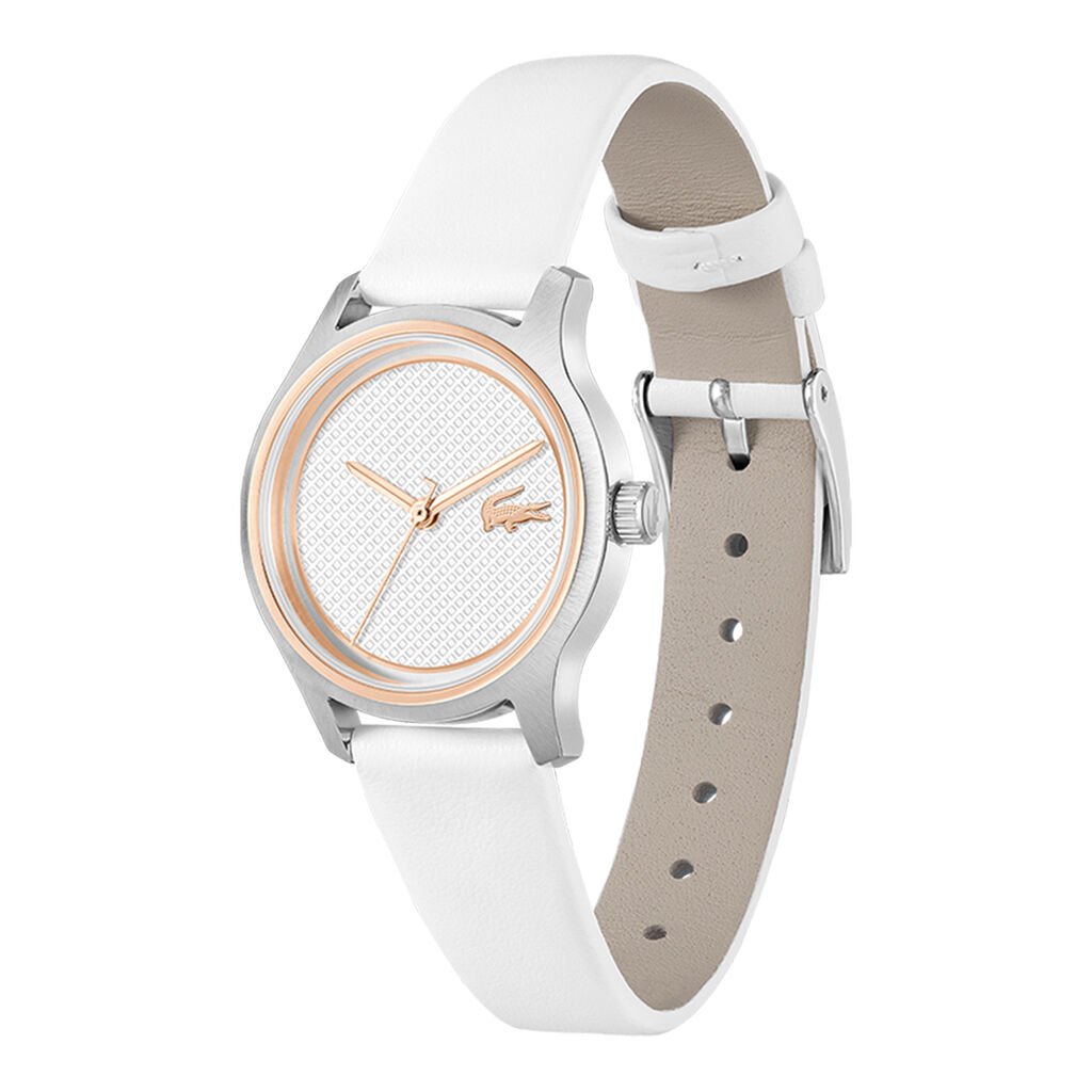 Montre Lacoste Elyse Blanc - Montres Femme | Histoire d’Or