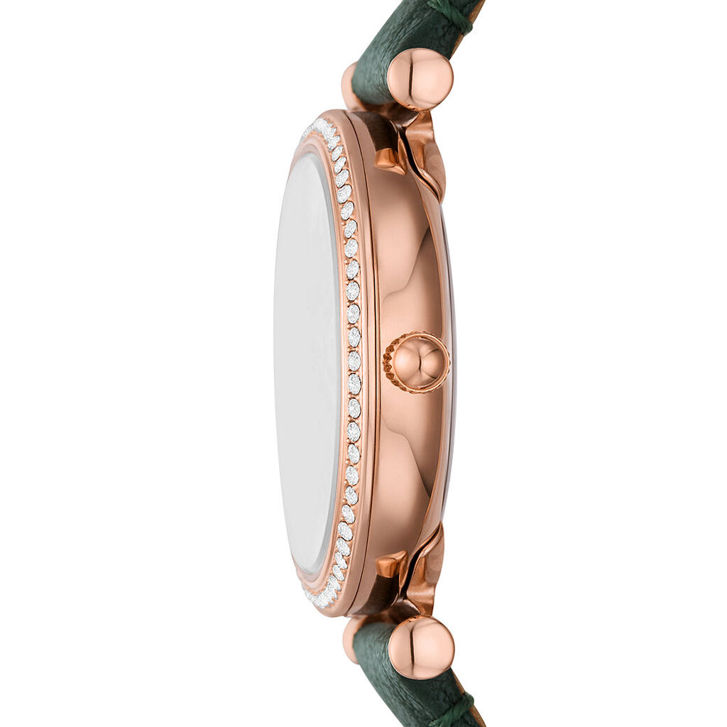 Montre Fossil Carlie Vert - Montres Femme | Histoire d’Or