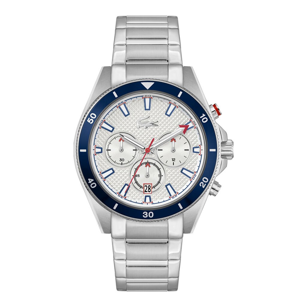 Montre Lacoste Mainsail Blanc - Montres Homme | Histoire d’Or