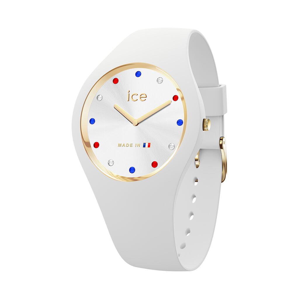 Montre Ice Watch Cocorico Blanc - Montres Femme | Histoire d’Or