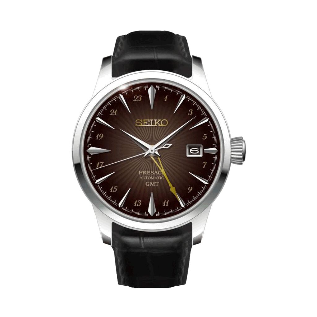 Montre Seiko Presage Marron - Montres Homme | Histoire d’Or