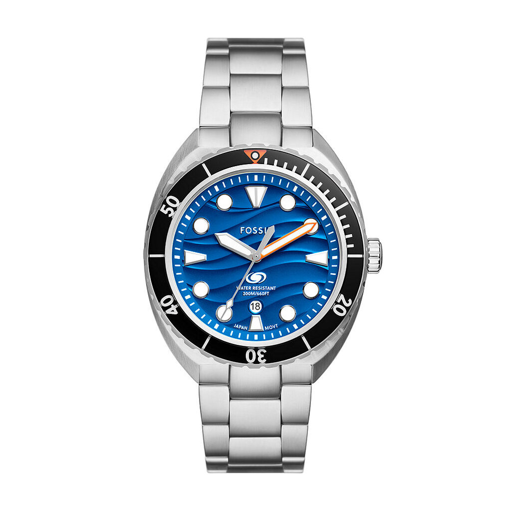 Montre Fossil Breaker Bleu - Montres Homme | Histoire d’Or