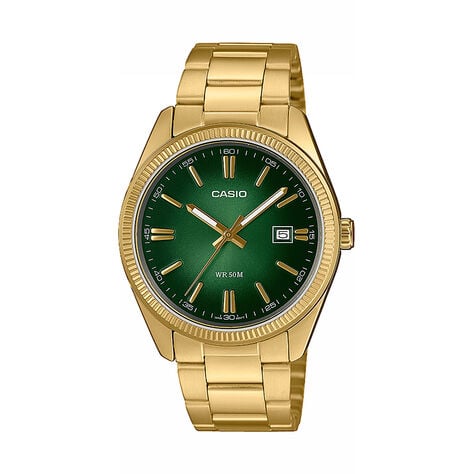 Montre Casio Collection Casio Timeless Collection Vert - Montres Famille | Histoire d’Or