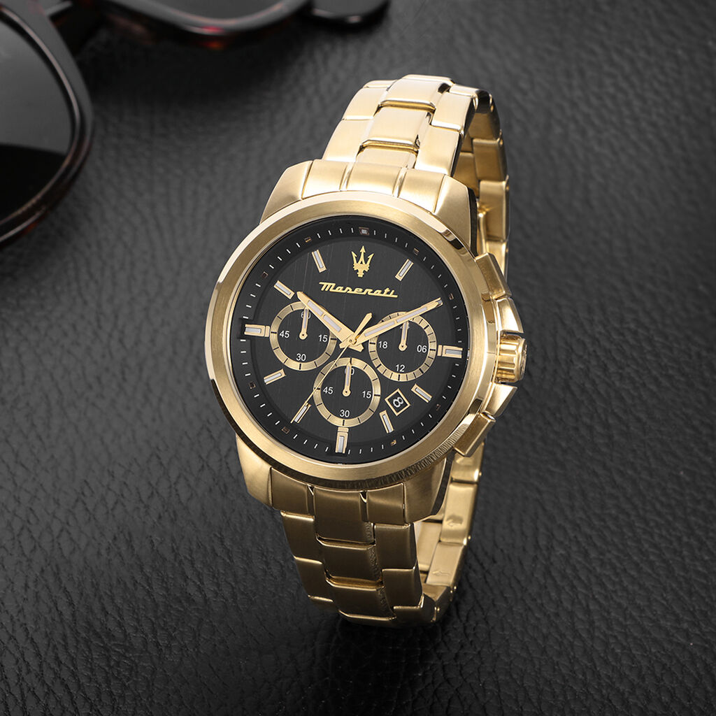 Montre Maserati Successo Noir - Montres Homme | Histoire d’Or