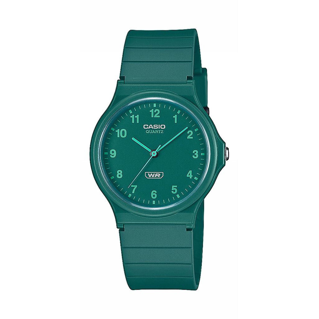 Montre Casio Collection Casio Timeless Collection Vert - Montres Famille | Histoire d’Or