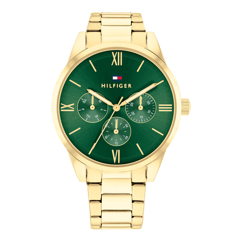 Montre Tommy Hilfiger Camille Vert - Montres Femme | Histoire d’Or