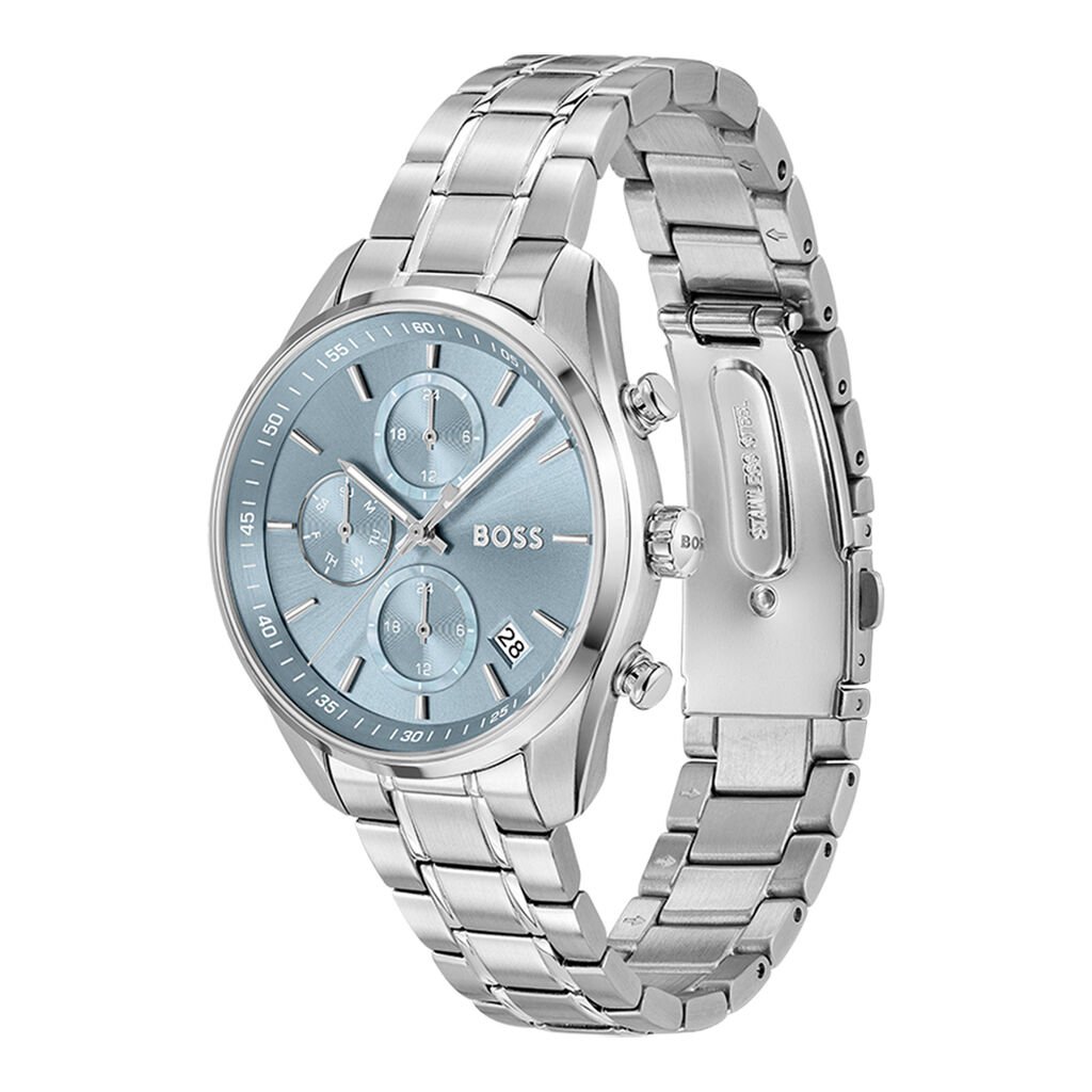 Montre Boss Grand Tour Ladies Bleu - Montres Femme | Histoire d’Or