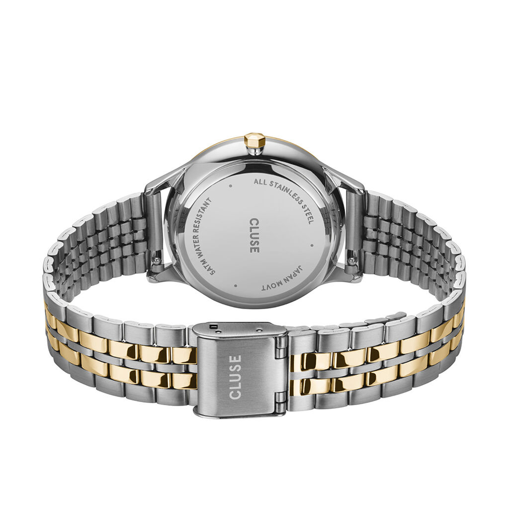 Montre Cluse Minuit Date Blanc - Montres Femme | Histoire d’Or