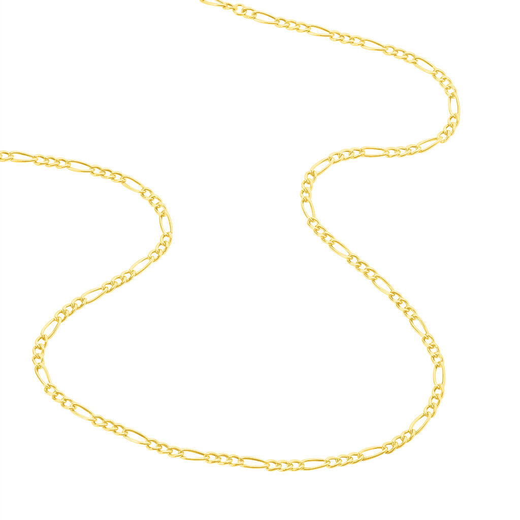 Chaines Or Alternée 1/3 Sans pierre Jaune 750/1000 50cm - B7CHJW0017J •  Histoire d'Or
