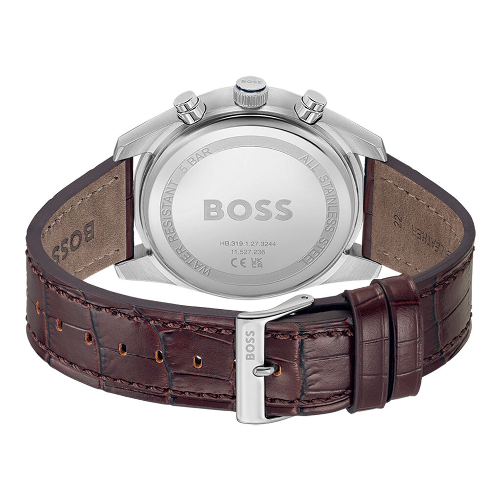 Montre Boss Skytraveller Bleu - Montres Homme | Histoire d’Or