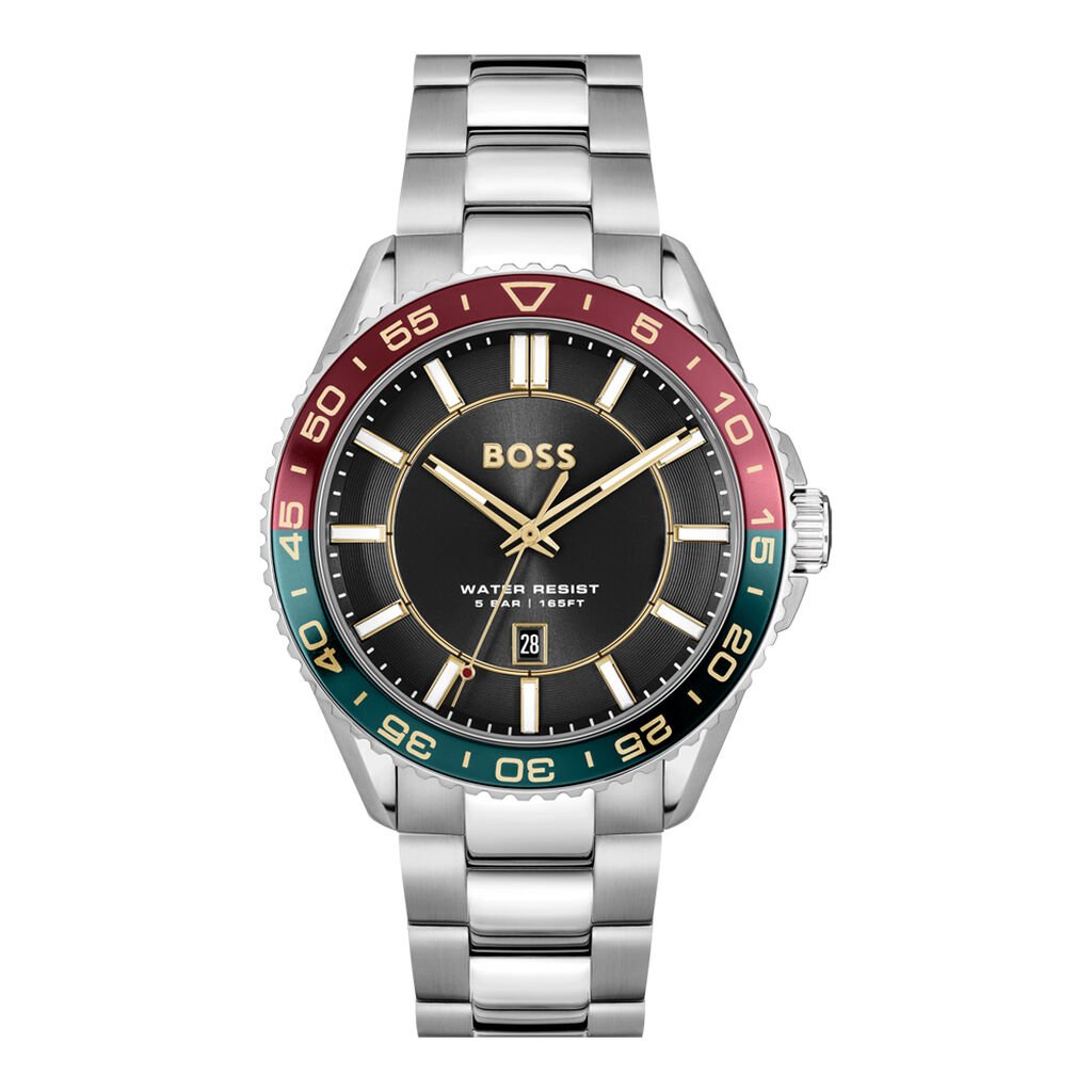 Montre Boss Runner Noir - Montres Homme | Histoire d’Or