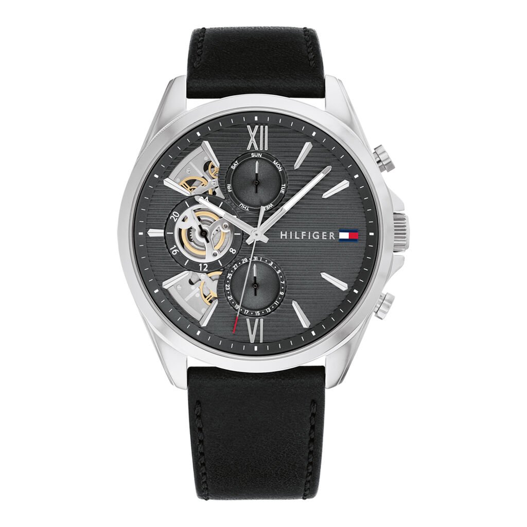 Montre Tommy Hilfiger Baker Noir - Montres Homme | Histoire d’Or