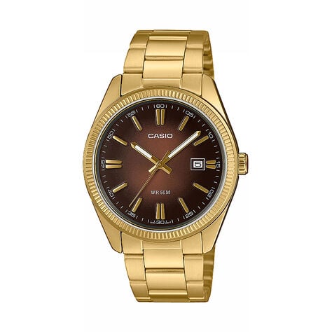 Montre Casio Collection Casio Timeless Collection Marron - Montres Famille | Histoire d’Or