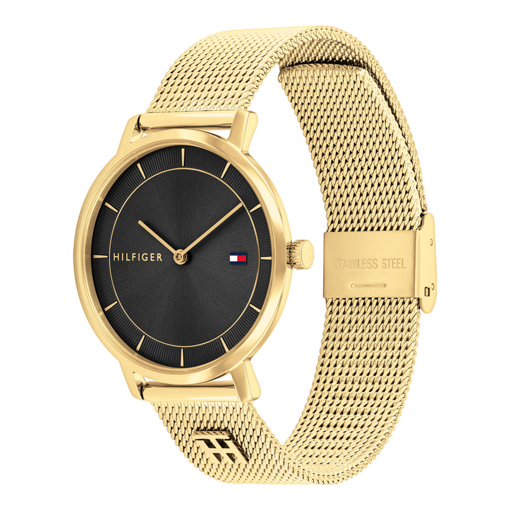 Montre Tommy Hilfiger Tea Noir - Montres Femme | Histoire d’Or