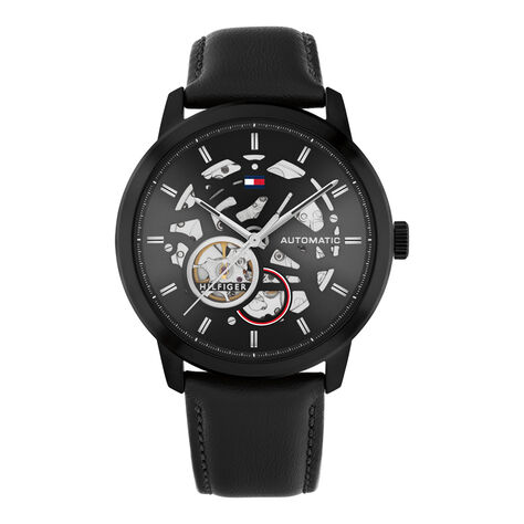 Montre Tommy Hilfiger Henry Auto Noir - Montres Homme | Histoire d’Or