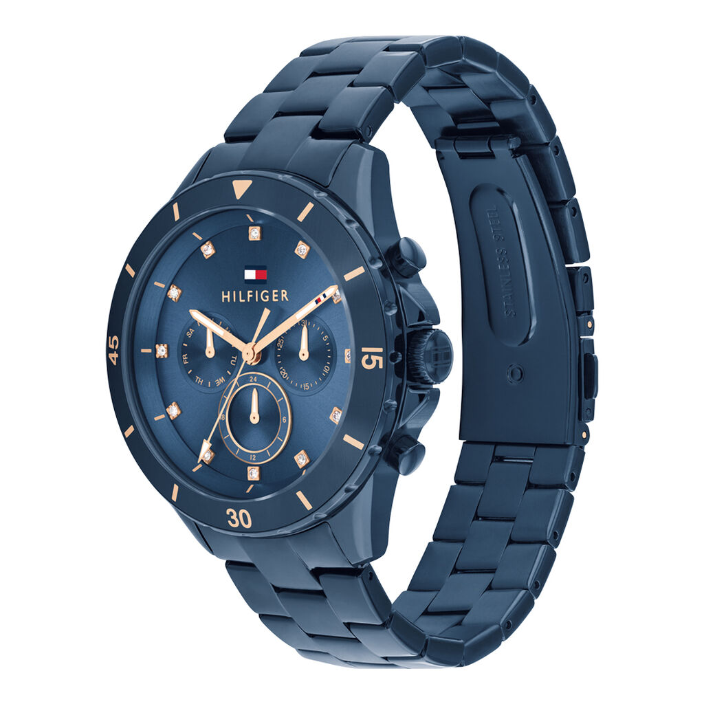 Montre Tommy Hilfiger Mellie Bleu - Montres Femme | Histoire d’Or