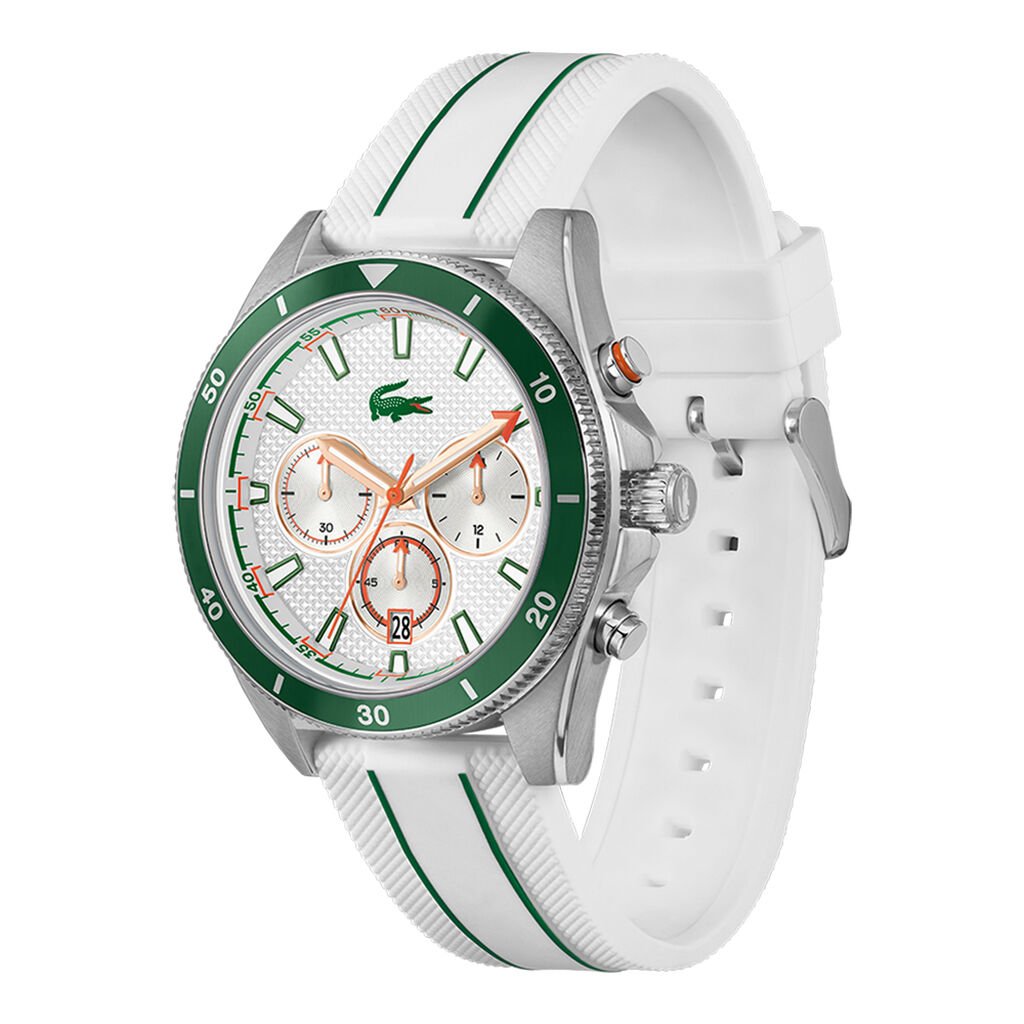 Montre Lacoste Mainsail Blanc - Montres Homme | Histoire d’Or