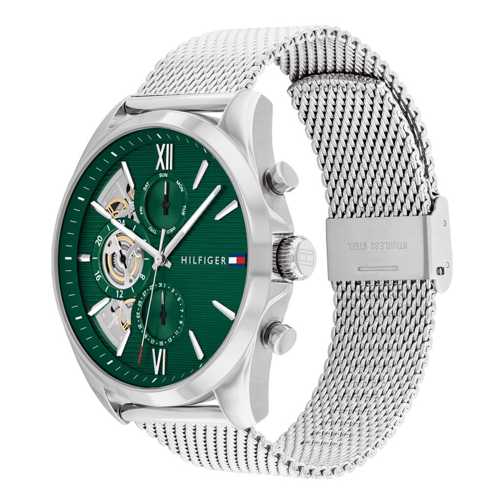 Montre Tommy Hilfiger Baker Vert - Montres Homme | Histoire d’Or