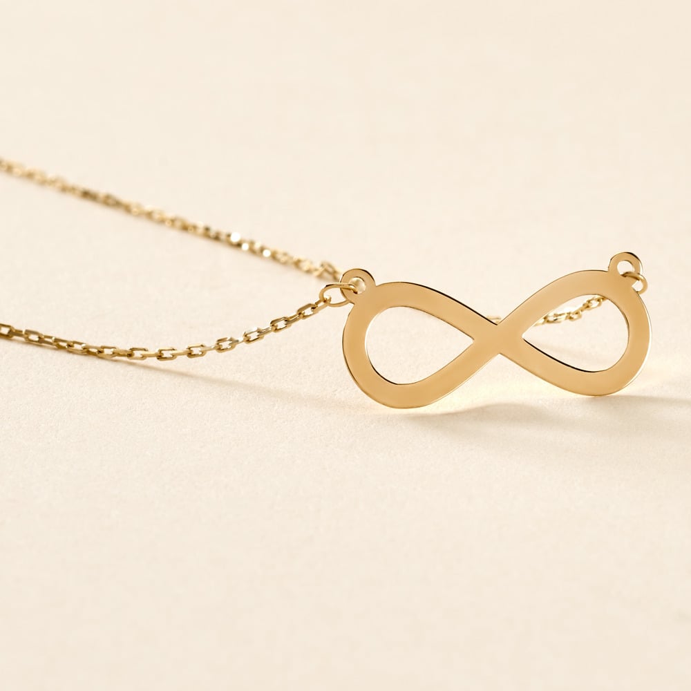 Collier Infinite Or Jaune - Colliers Femme | Histoire d’Or